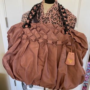 Prada Tessuto Nylon Tote - pink/mauve